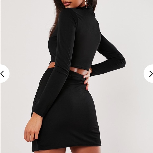 Missguided black coord set - Picture 3 of 4